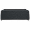 vidaXL Furniture Cover Plain Black 235 x 235 x 70 cm 420D