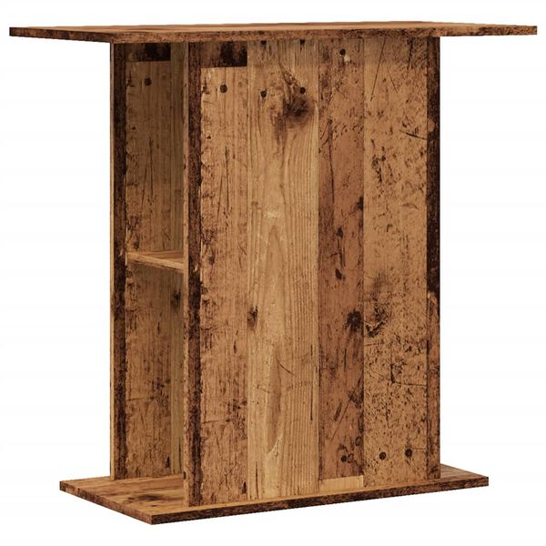 vidaXL Aquarium Stand Old Wood 36x75x72.5 cm Engineered Wood