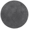 vidaXL Rug HUARTE Short Pile Soft and Washable Anthracite &Oslash; 100 cm