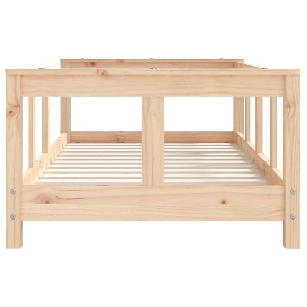 vidaXL Kids Bed Frame 70x140 cm Solid Wood Pine