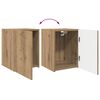 vidaXL TV Wall Cabinet Artisian Oak 30 x 31 x 40 cm Engineered Wood