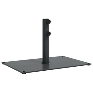 vidaXL Parasol Base for &Oslash;32/38/48 mm Poles 15 kg Rectangular