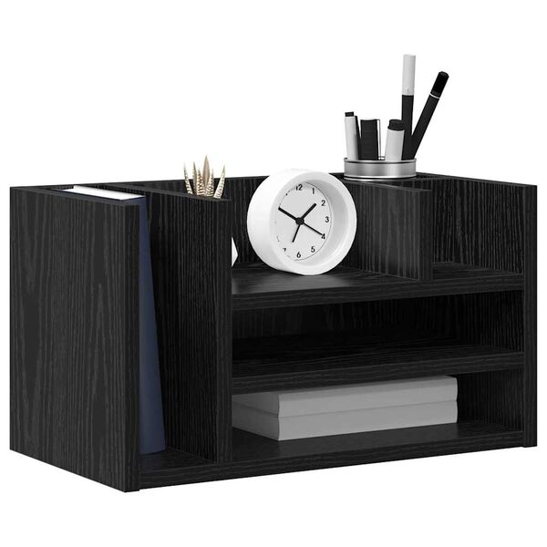 vidaXL Desk Organiser Old Wood 44.5 x 24 x 25 cm Engineered wood
