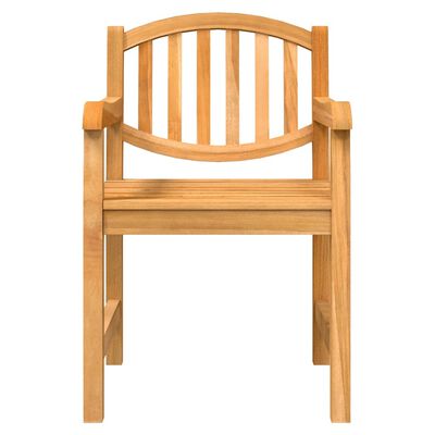 vidaXL Garden Chairs 4 pcs 58x59x88 cm Solid Wood Teak
