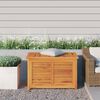 vidaXL Garden Storage Box with Bag 90x50x58 cm Solid Wood Teak