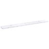 vidaXL Wall Shelf 2 pcs White Marble 100 x 9 x 3 cm Engineered Wood