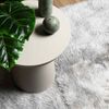 vidaXL Shaggy Rug High Pile NAVARRA Silver Grey 120x170 cm Polyester