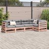 vidaXL 5 Piece Garden Sofa Set Solid Wood Douglas Fir