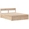 vidaXL Bed Frame without Mattress 140x200 cm Solid Wood Pine