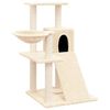 vidaXL Cat Tree with Sisal Scratching Posts Cream 82 cm