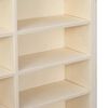 Wall Display Case with Shelf Beige 98 x 4.5 x 55 cm Engineered Wood