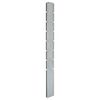 vidaXL Garden Fence Posts 10 pcs Silver 200 cm&nbsp;Galvanised Steel