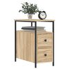 vidaXL Bedside Cabinets 2 pcs Sonoma Oak 30x60x60 cm Engineered Wood