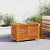 vidaXL Garden Storage Box with Louver 90x50x56 cm Solid Wood Acacia