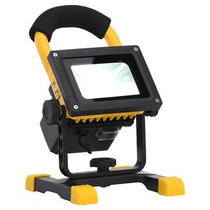 vidaXL Rechargeable LED Spotlight with Handle 30 W Cold White