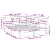 vidaXL Bookcase Bed without Mattress White 140x200 cm Solid Wood Pine