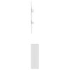 vidaXL Hallway Furniture Set White Engineered Wood