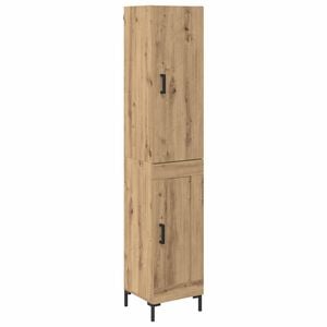 vidaXL Highboard Artisan Oak 34.5 x 34 x 180 cm Engineered Wood
