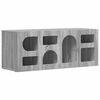 vidaXL TV Cabinet ELST 100 x 35 x 40 cm Grey Sonoma Engineered Wood