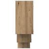 vidaXL Wall Shelf Artisian Oak 159x18x66 cm Engineered Wood