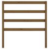 vidaXL Bed Headboard Honey Brown 96x4x100 cm Solid Wood Pine