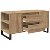 vidaXL Coffee Table Artisan Oak 102 x 44.5 x 50 cm Engineered Wood