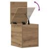vidaXL Storage Box Artisan Oak 30 x 35 x 35 cm Engineered Wood