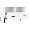 vidaXL TV Cabinet White 80x36x50 cm Engineered Wood