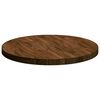 vidaXL Table Top Light Brown &Oslash; 70 x 4 cm Solid Oak Wood