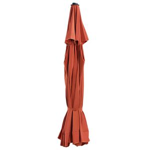 vidaXL Replacement Fabric for Outdoor Parasol Terracotta 500 cm