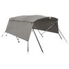 vidaXL 4-bow Bimini Top with Sidewalls 243x(170-182)x137 cm