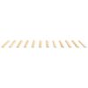 vidaXL Bed Slats 100x200 cm Solid Wood Pine