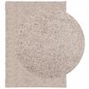 vidaXL Shaggy Rug PAMPLONA High Pile Modern Beige 120x170 cm