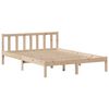 vidaXL Bookcase Bed without Mattress 120x200 cm Solid Wood Pine