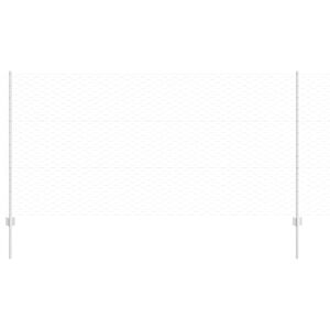 vidaXL Welded Wire Fence 10 x 1.2 m (W x H) Hot-Dip Galvanised Steel