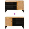vidaXL TV Cabinet with Storage Brown 80 x 33 x 46 cm Solid Mango Wood