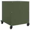 vidaXL Bedside Cabinets 2 pcs Olive Green 36x39x43.5 cm Steel