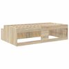 vidaXL Bed Frame with Drawer Sonoma Oak 100 x 200 cm Engineered Wood