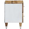 vidaXL Bedside Cabinet 40x33.5x46 cm Solid Wood Mango