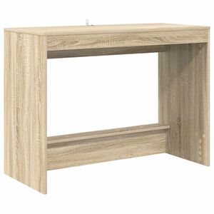 vidaXL Bed Desk Sonoma Oak 100 x 45 x 75 cm Engineered Wood