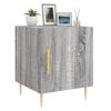 vidaXL Bedside Cabinet Grey Sonoma 40x40x50 cm Engineered Wood