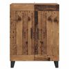 vidaXL Sideboard Old Wood 69.5 x 34 x 90 cm Engineered Wood and Iron