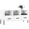 vidaXL TV Cabinet White 102x36x50 cm Engineered Wood