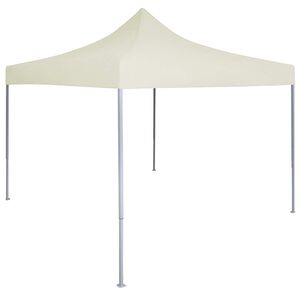 vidaXL Party Tent 200 x 200 x 315 cm Cream Oxford Fabric