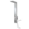 vidaXL Shower Panel System Stainless Steel Square