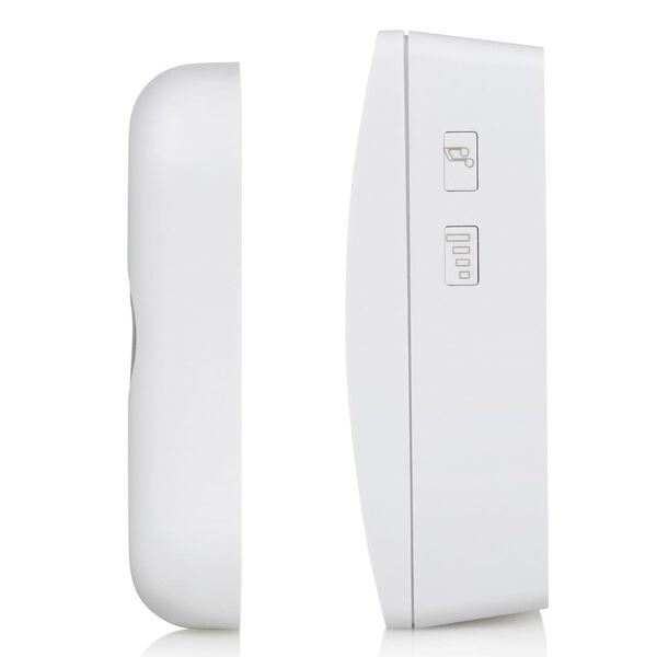 Byron Wireless Portable Doorbell Set White