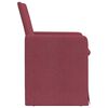 vidaXL Dining Chairs 2 pcs Wine red 57 x 67 x 95 cm Fabric