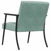 vidaXL Armchair Sea Green 59 x 75 x 78 cm Velvet