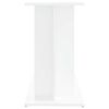 vidaXL Aquarium Stand White 80x35x60 cm Engineered Wood