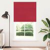 vidaXL Roller Blind Blackout Red 135x230 cm Fabric Width 131.6 cm Polyester